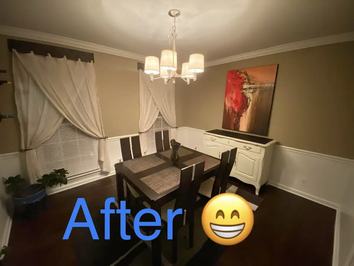 Professional dining room restoration after water damage in Hampden